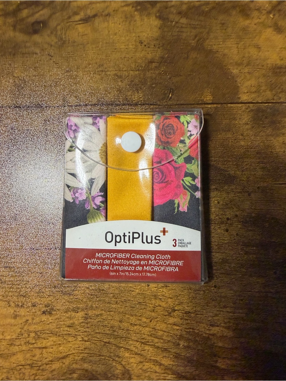 OptiPlus Microfiber 3 Piece Cleaning Cloth Set. NEW